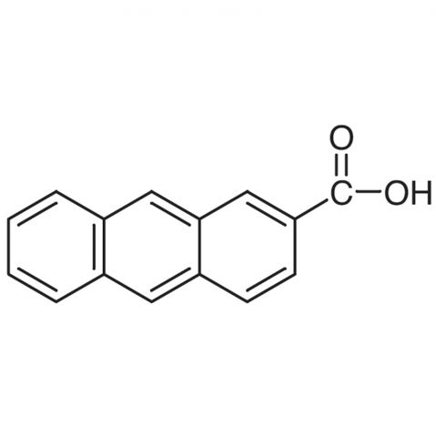 2-Anthracenecarboxylic Acid Chemical Structure