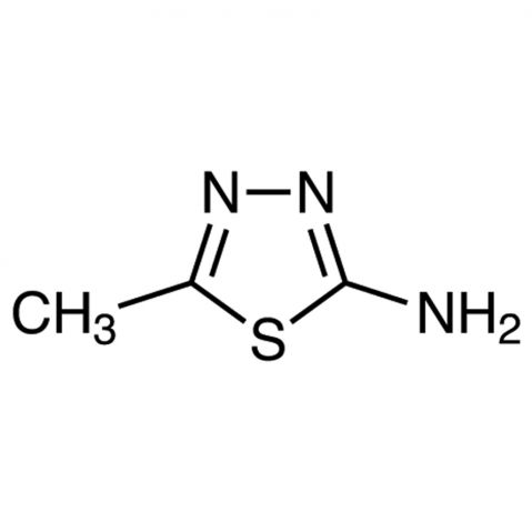 2-Amino-5-methyl-1,3,4-thiadiazole Chemical Structure