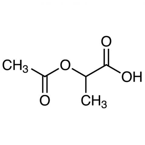 2-Acetoxypropionic Acid Chemical Structure