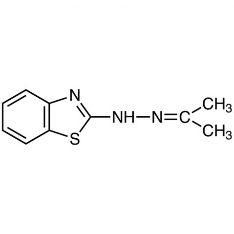 Acetone Benzothiazolyl-2-hydrazone Chemical Structure