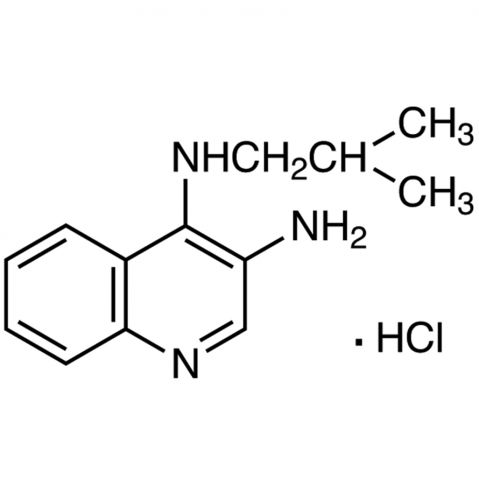 3-Amino-4-(isobutylamino)quinoline Hydrochloride  Chemical Structure