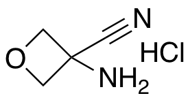 3-aminooxetane-3-carbonitrile hydrochloride Chemical Structure