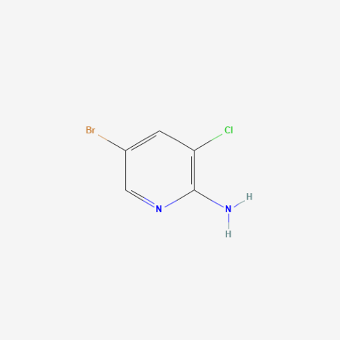 5-Bromo-3-chloro-2-pyridinamine Chemical Structure