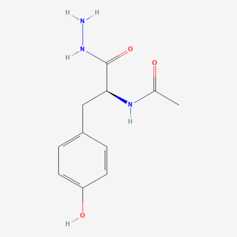 Acetyl-L-tyrosine hydrazide Chemical Structure