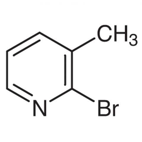 2-Bromo-3-methylpyridine 化学構造