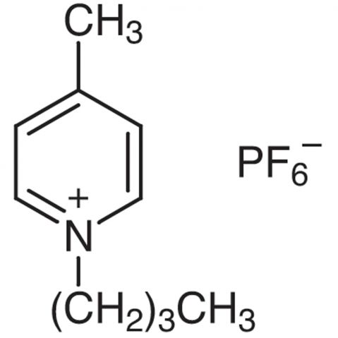 1-Butyl-4-methylpyridinium hexafluorophosphate Chemical Structure