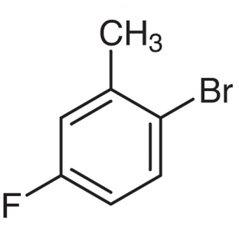 2-Bromo-5-fluorotoluene 化学構造