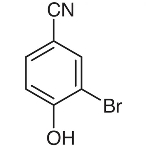 3-Bromo-4-hydroxybenzonitrile التركيب الكيميائي