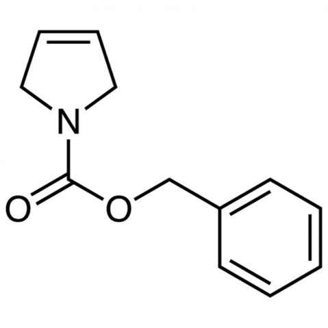 Benzyl 3-pyrroline-1-carboxylate Chemical Structure