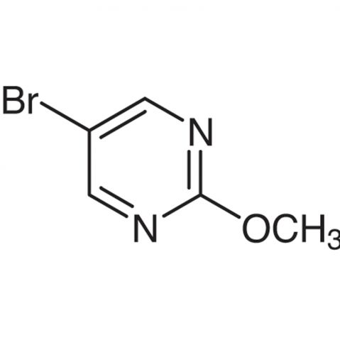 5-Bromo-2-methoxypyrimidine Chemische Struktur