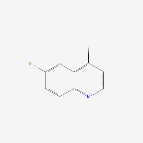 6-Bromo-4-methylquinoline Chemical Structure