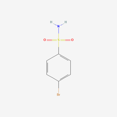 4-Bromobenzenesulfonamide 化学構造