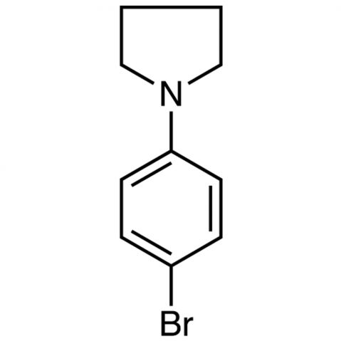 1-(4-Bromophenyl)pyrrolidine Chemical Structure