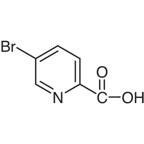 5-Bromo-2-pyridinecarboxylic Acid Chemical Structure