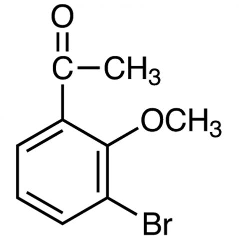 3'-Bromo-2'-methoxyacetophenone Chemical Structure