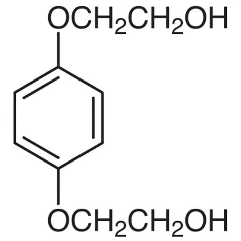 1,4-Bis(2-hydroxyethoxy)benzene Chemische Struktur