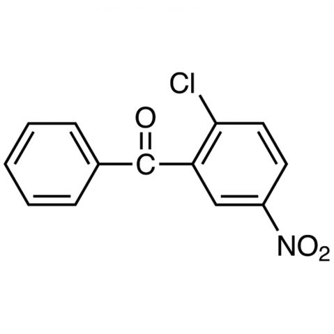 2-Chloro-5-nitrobenzophenone Chemical Structure