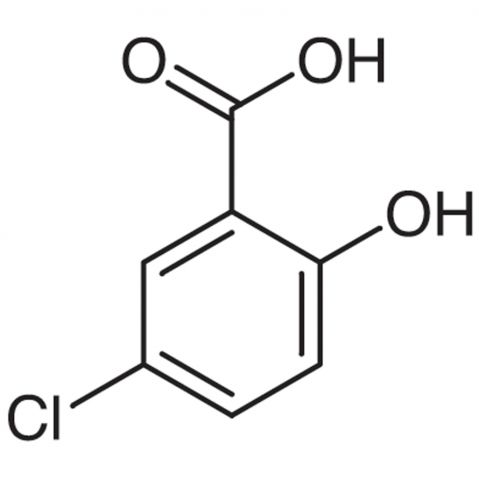 5-Chlorosalicylic acid Chemische Struktur