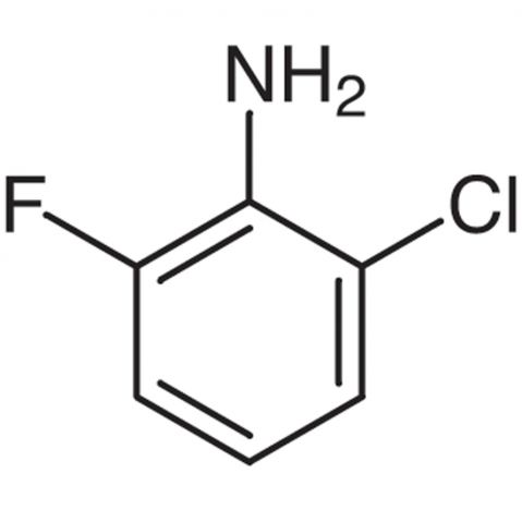2-Chloro-6-fluoroaniline Chemical Structure