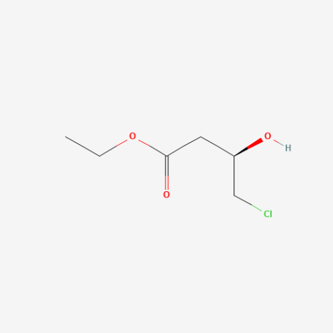 (R)-4-Chloro-3-hydroxybutyric Acid Ethyl Ester Chemical Structure