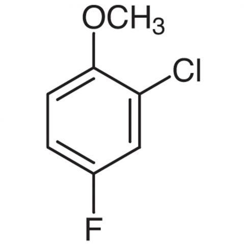 2-Chloro-4-fluoroanisole Chemische Struktur