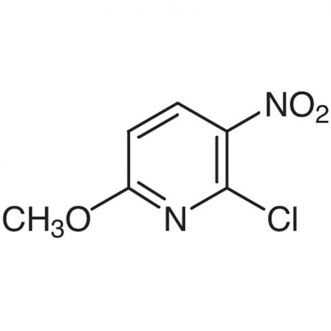 2-Chloro-6-methoxy-3-nitropyridine Chemical Structure