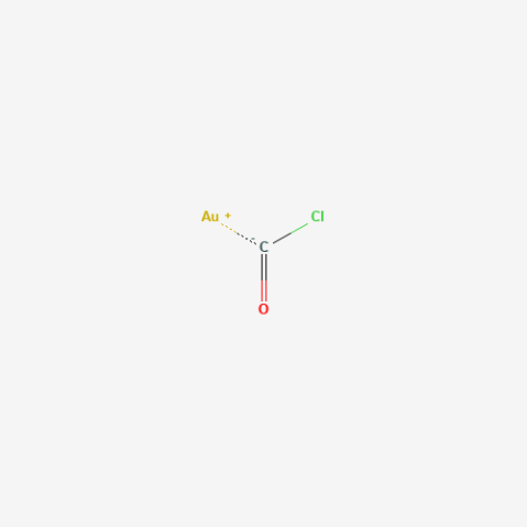 Chlorocarbonylgold(I) 化学構造
