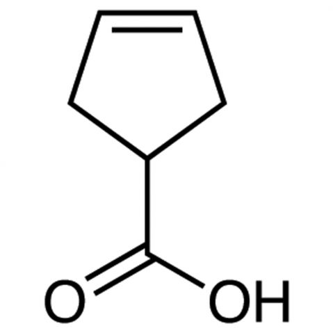 3-Cyclopentene-1-carboxylic Acid التركيب الكيميائي