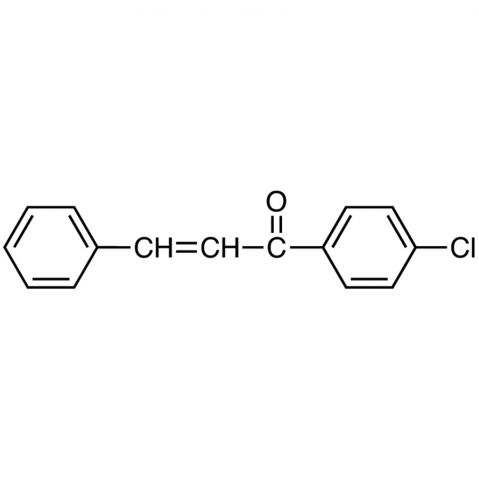 4'-Chlorochalcone 化学構造