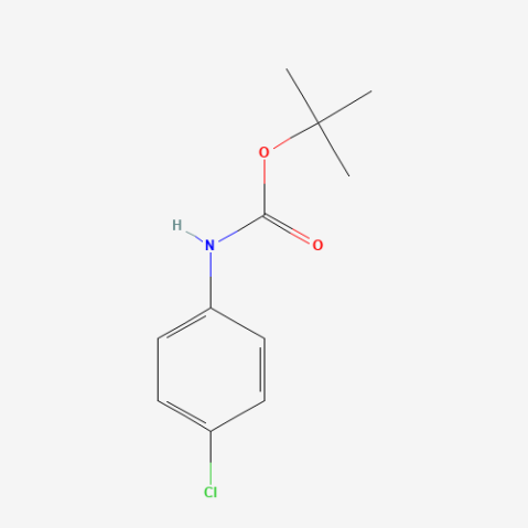 4-Chloro-(N-Boc)aniline التركيب الكيميائي