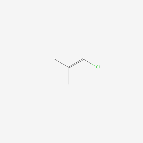 1-Chloro-2-methylpropene Chemical Structure