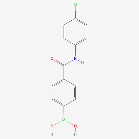 4-(4-Chlorophenylcarbamoyl)phenylboronic acid Chemical Structure