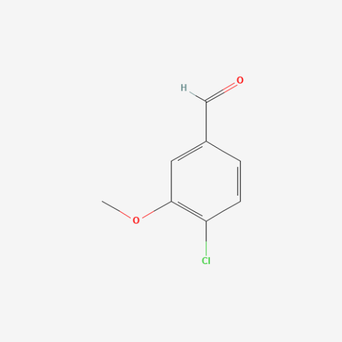 4-Chloro-3-methoxybenzaldehyde Chemical Structure