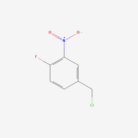 4-(Chloromethyl)-1-fluoro-2-nitrobenzene Chemical Structure