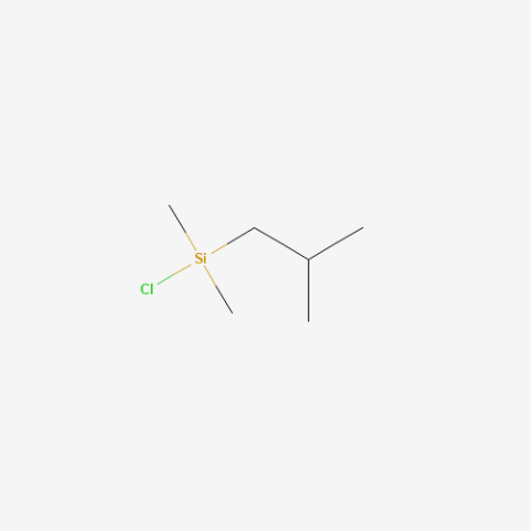 Chlorodimethylisobutylsilane Chemische Struktur