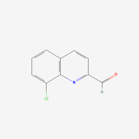 8-Chloro-quinoline-2-carbaldehyde التركيب الكيميائي