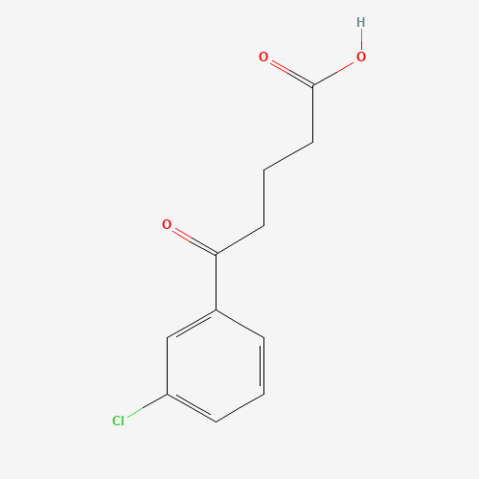 5-(3-Chlorophenyl)-5-oxovaleric acid Chemical Structure