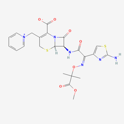 Ceftazidime Methyl Ester التركيب الكيميائي