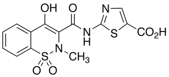 5′-Carboxy meloxicam Chemische Struktur