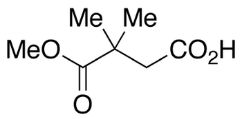 3-Carbomethoxy-3-methylbutanoic Acid Chemical Structure