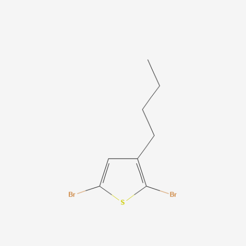 2,5-Dibromo-3-butylthiophene Chemical Structure