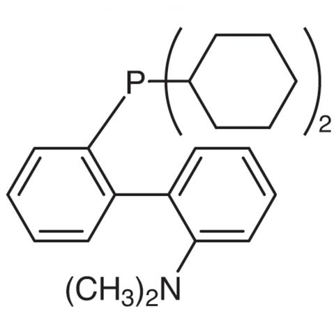 2-Dicyclohexylphosphino-2'-(N,N-dimethylamino)biphenyl Chemische Struktur