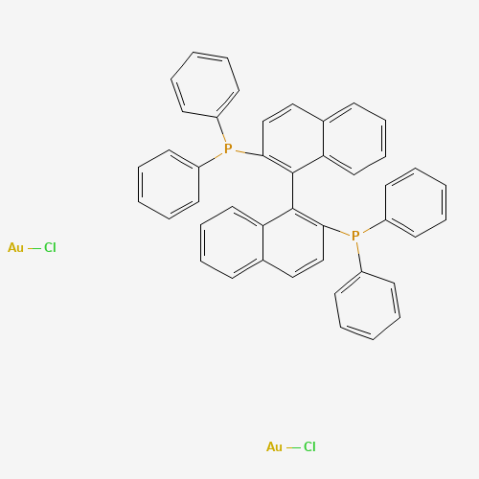 Dichloro[(±)-BINAP]digold(I) Chemical Structure