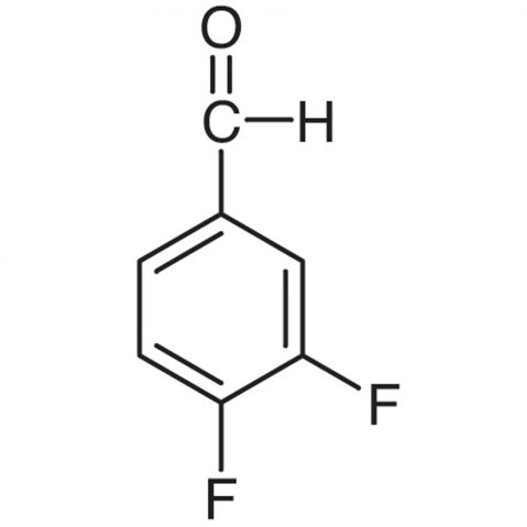 3,4-Difluorobenzaldehyde Chemical Structure