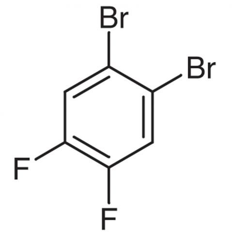 1,2-Dibromo-4,5-difluorobenzene Chemical Structure