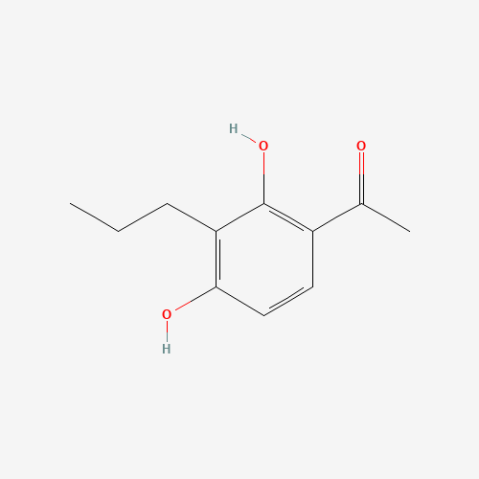 2′,4′-Dihydroxy-3′-propylacetophenone Chemical Structure