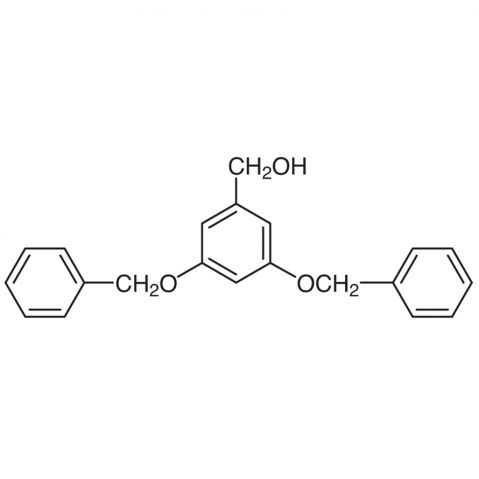 3,5-Dibenzyloxybenzyl Alcohol 化学構造