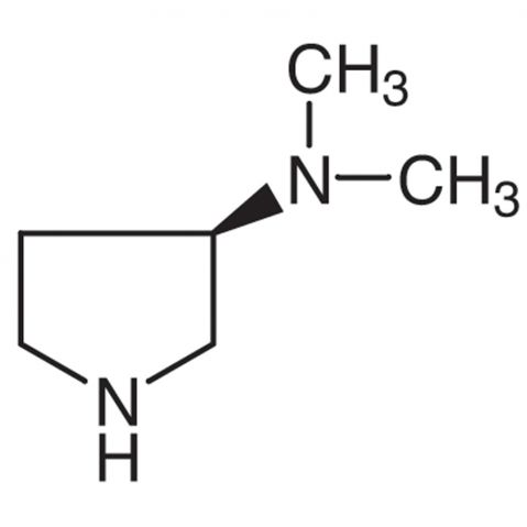 (R)-3-Dimethylaminopyrrolidine التركيب الكيميائي