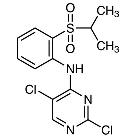 2,5-Dichloro-N-[2-(isopropylsulfonyl)phenyl]pyrimidin-4-amine Chemische Struktur