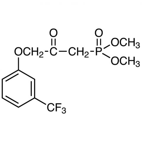 Dimethyl [2-Oxo-3-[3-(trifluoromethyl)phenoxy]propyl]phosphonate Chemical Structure